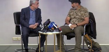 Serzh Sargsyan & Nikol Pashinyan meeting